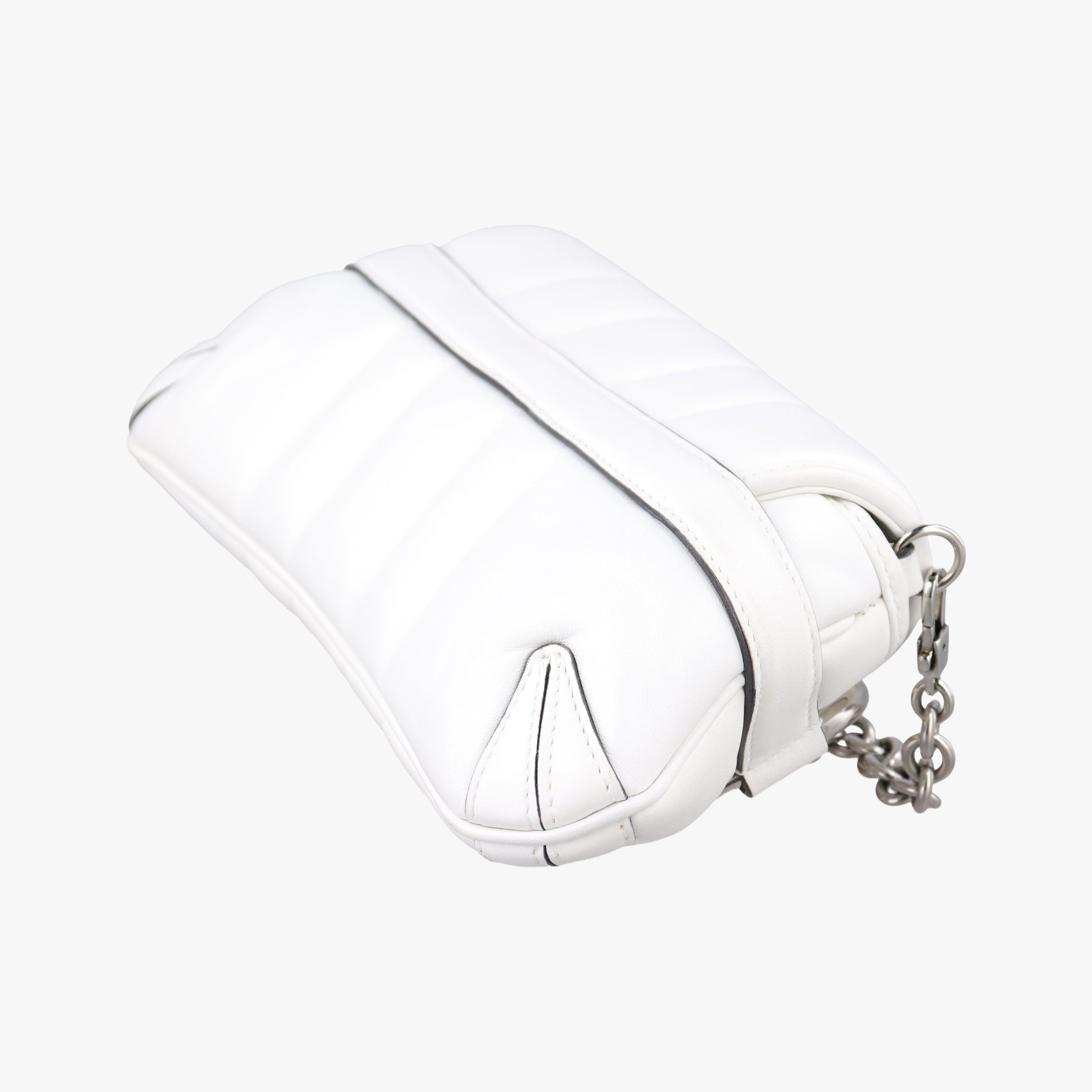 Vintage Gucci Horsebit White Leather 764339 shoulderbag | stylenewstar