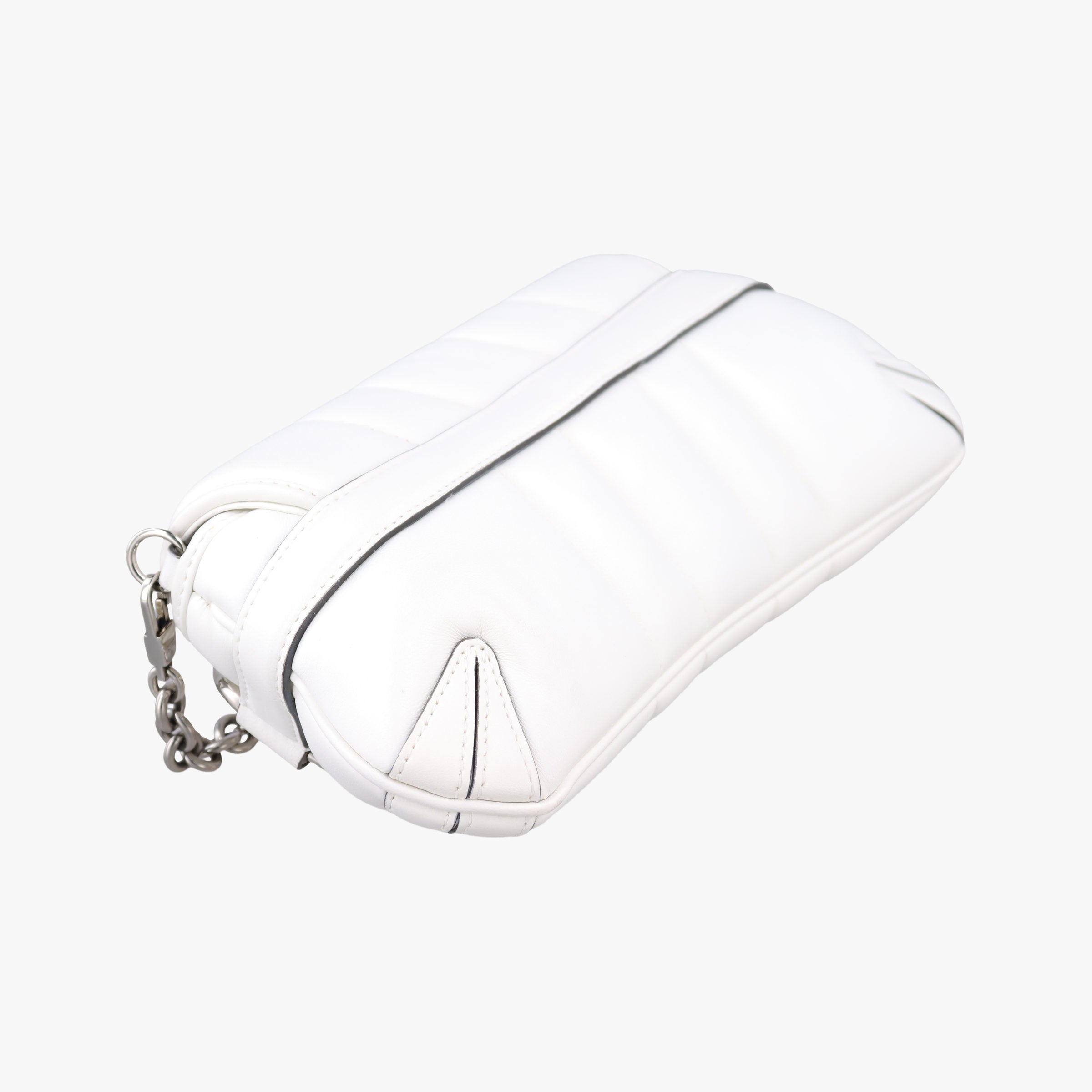 Vintage Gucci Horsebit White Leather 764339 shoulderbag | stylenewstar