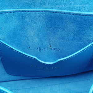 Secondhand Christian Dior Bobby Blue leather  shoulderbag | stylenewstar