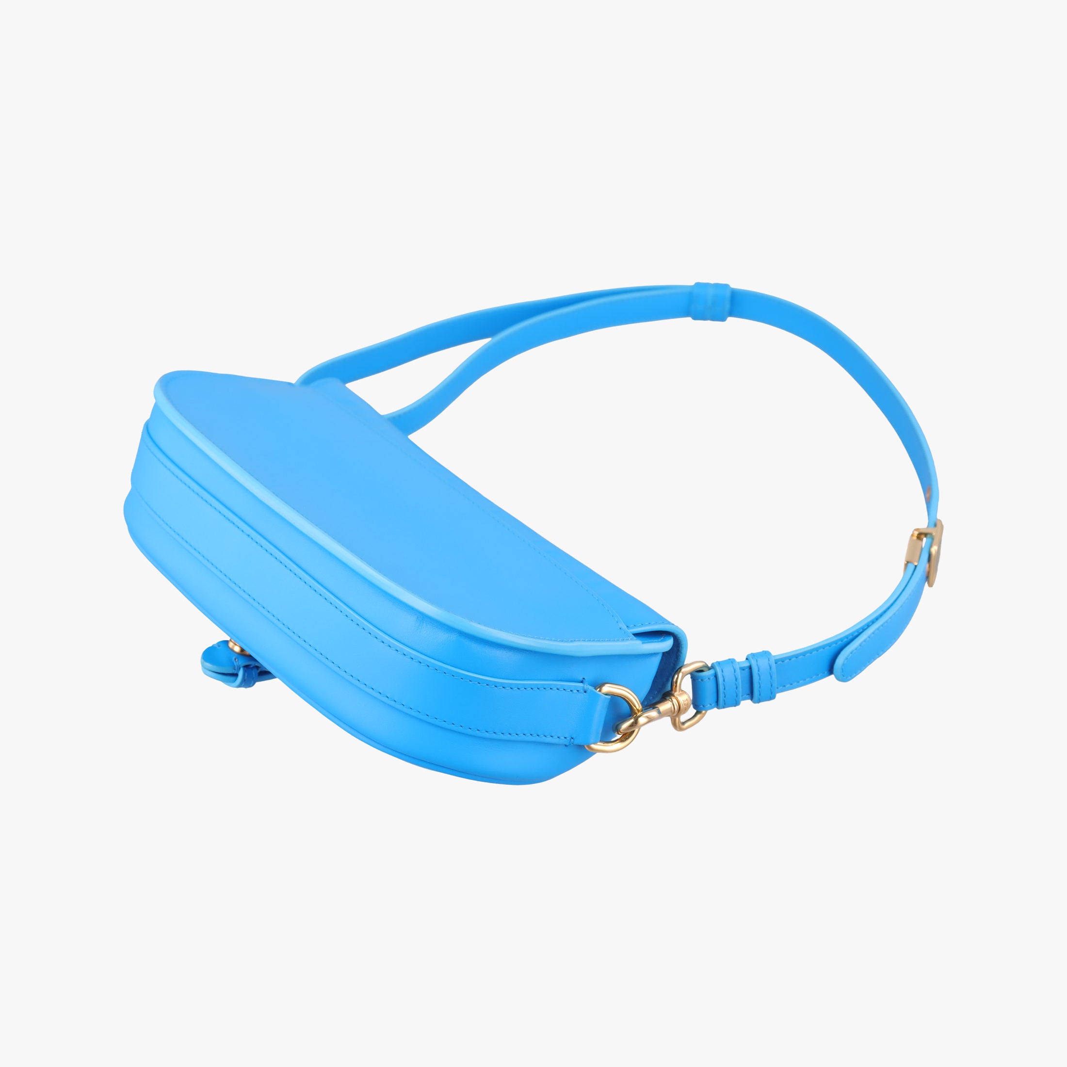 Secondhand Christian Dior Bobby Blue leather  shoulderbag | stylenewstar