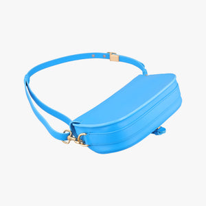 Secondhand Christian Dior Bobby Blue leather  shoulderbag | stylenewstar