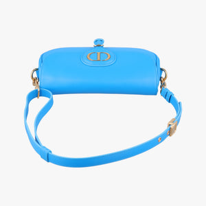 Secondhand Christian Dior Bobby Blue leather  shoulderbag | stylenewstar