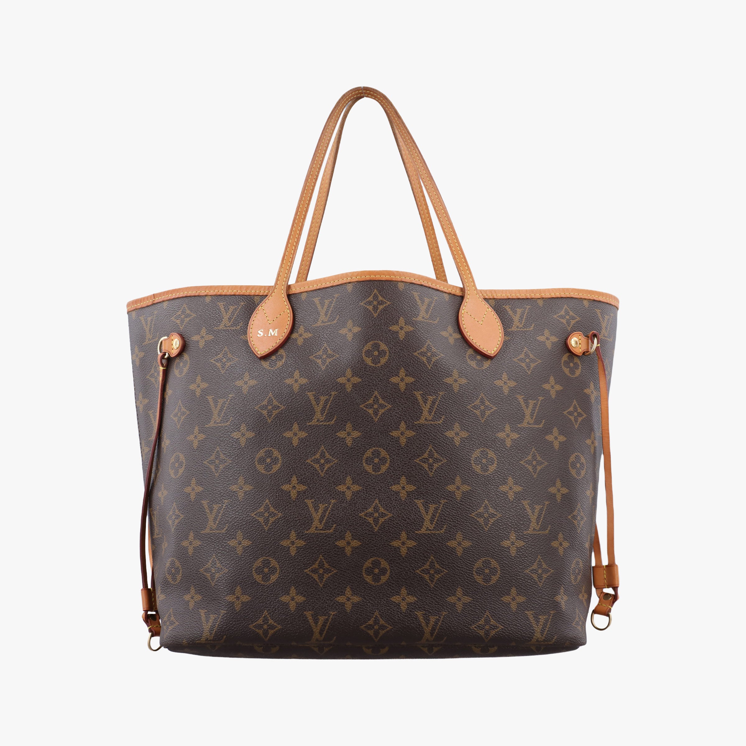 Pre-owned Louis Vuitton NEVERFULL GM Brown Monogram Canvas M40156 shoulderbag | stylenewstar