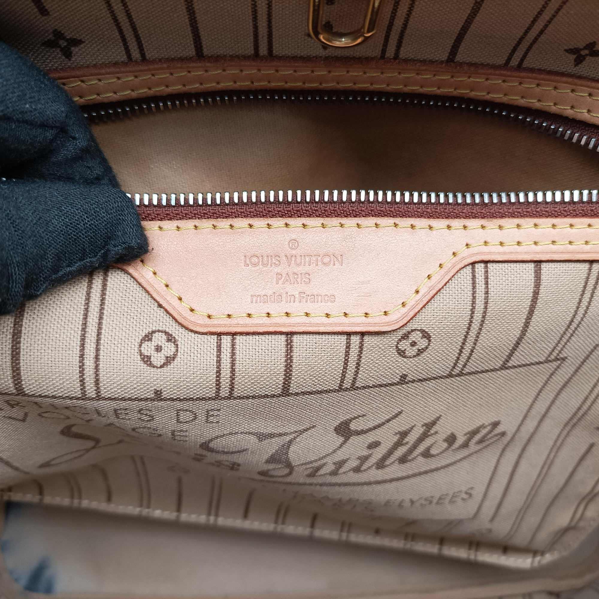 Pre-owned Louis Vuitton NEVERFULL GM Brown Monogram Canvas M40156 shoulderbag | stylenewstar