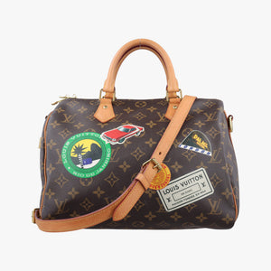 Vintage Louis Vuitton World Tour Edition Speedy Bandouliere 30 Brown×multi Monogram Canvas  shoulderbag | stylenewstar