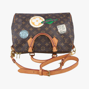Vintage Louis Vuitton World Tour Edition Speedy Bandouliere 30 Brown×multi Monogram Canvas  shoulderbag | stylenewstar