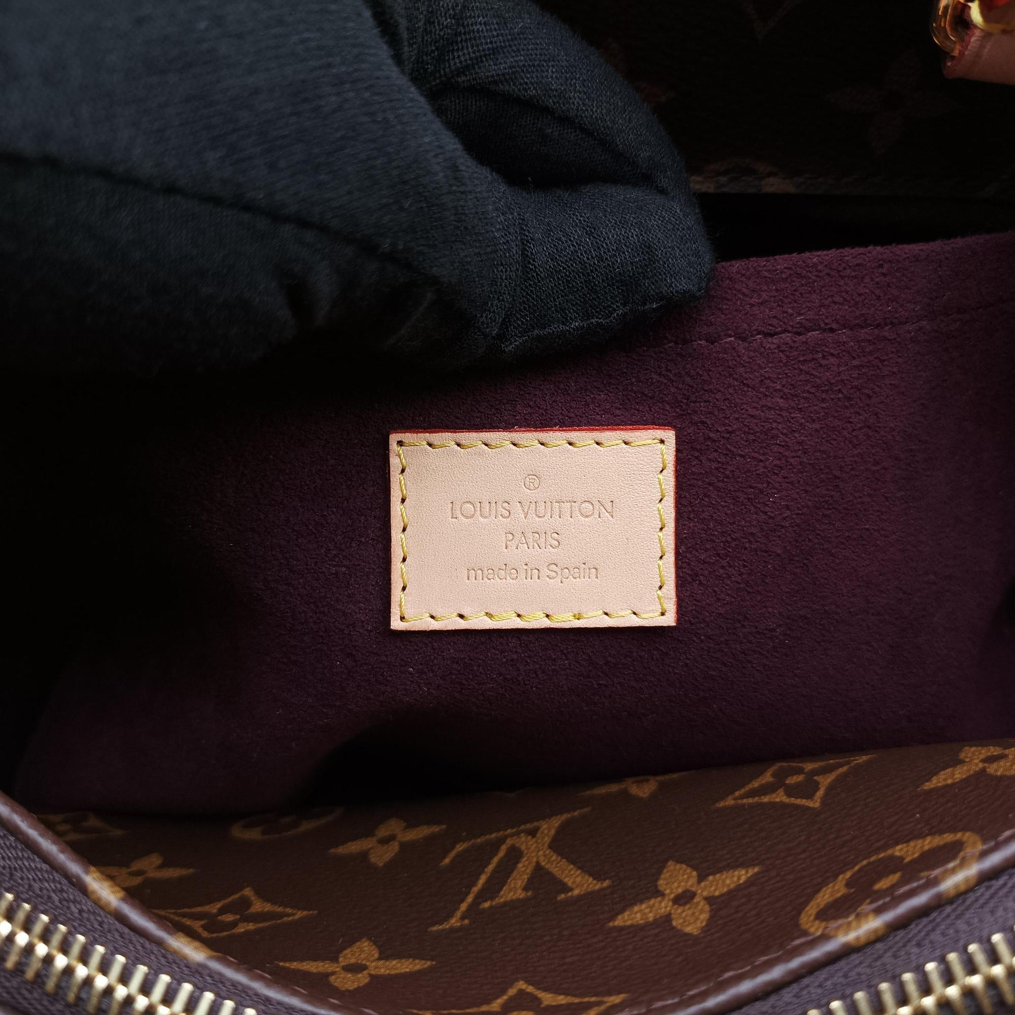 Secondhand Louis Vuitton Montaigne MM Brown Monogram Canvas M41056 shoulderbag | stylenewstar