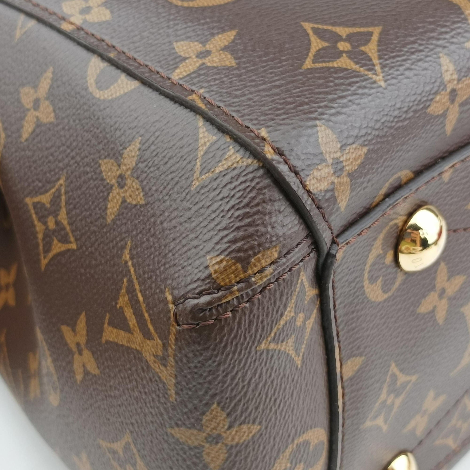 Secondhand Louis Vuitton Montaigne MM Brown Monogram Canvas M41056 shoulderbag | stylenewstar