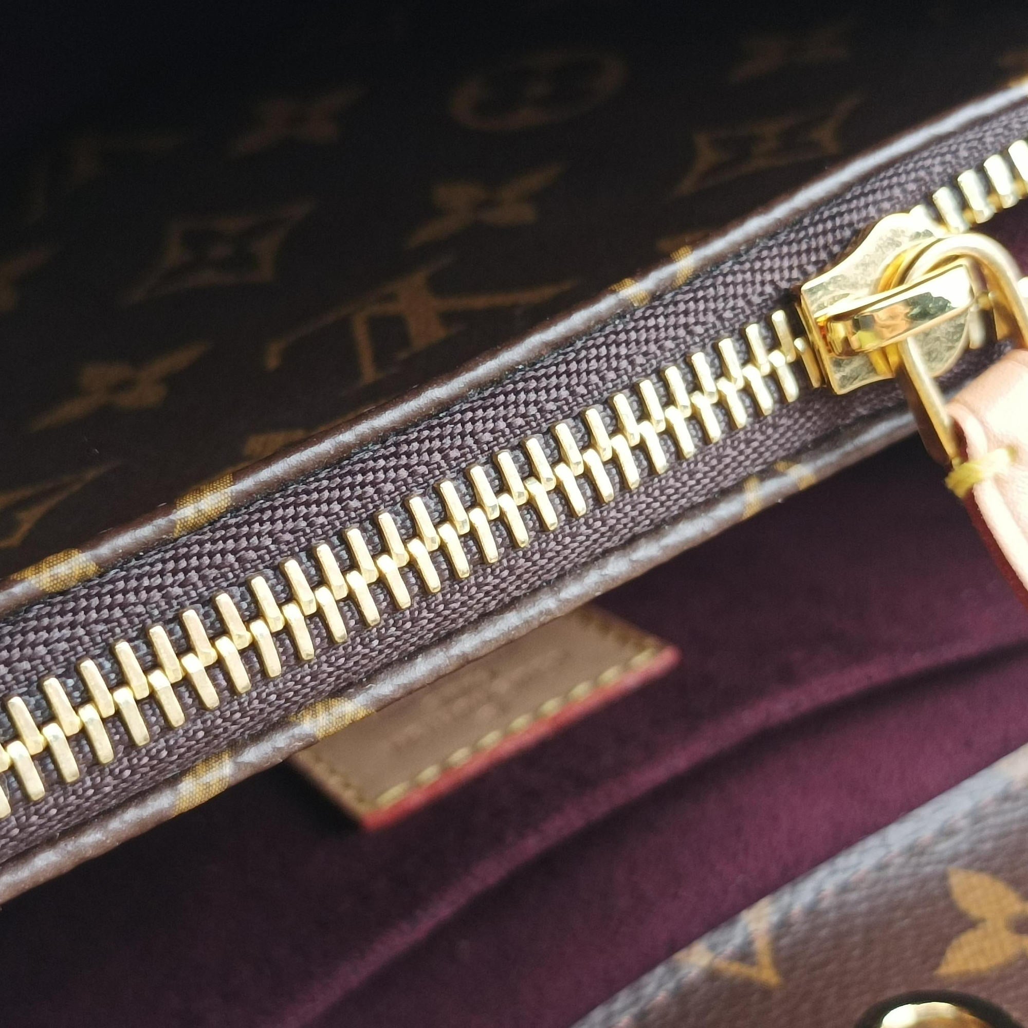 Secondhand Louis Vuitton Montaigne MM Brown Monogram Canvas M41056 shoulderbag | stylenewstar