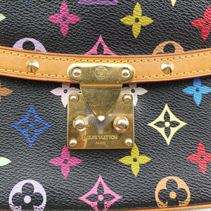 Pre-owned Louis Vuitton Sologne Noir Monogram Multicolor M92639 shoulderbag | stylenewstar