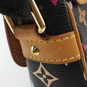 Pre-owned Louis Vuitton Sologne Noir Monogram Multicolor M92639 shoulderbag | stylenewstar