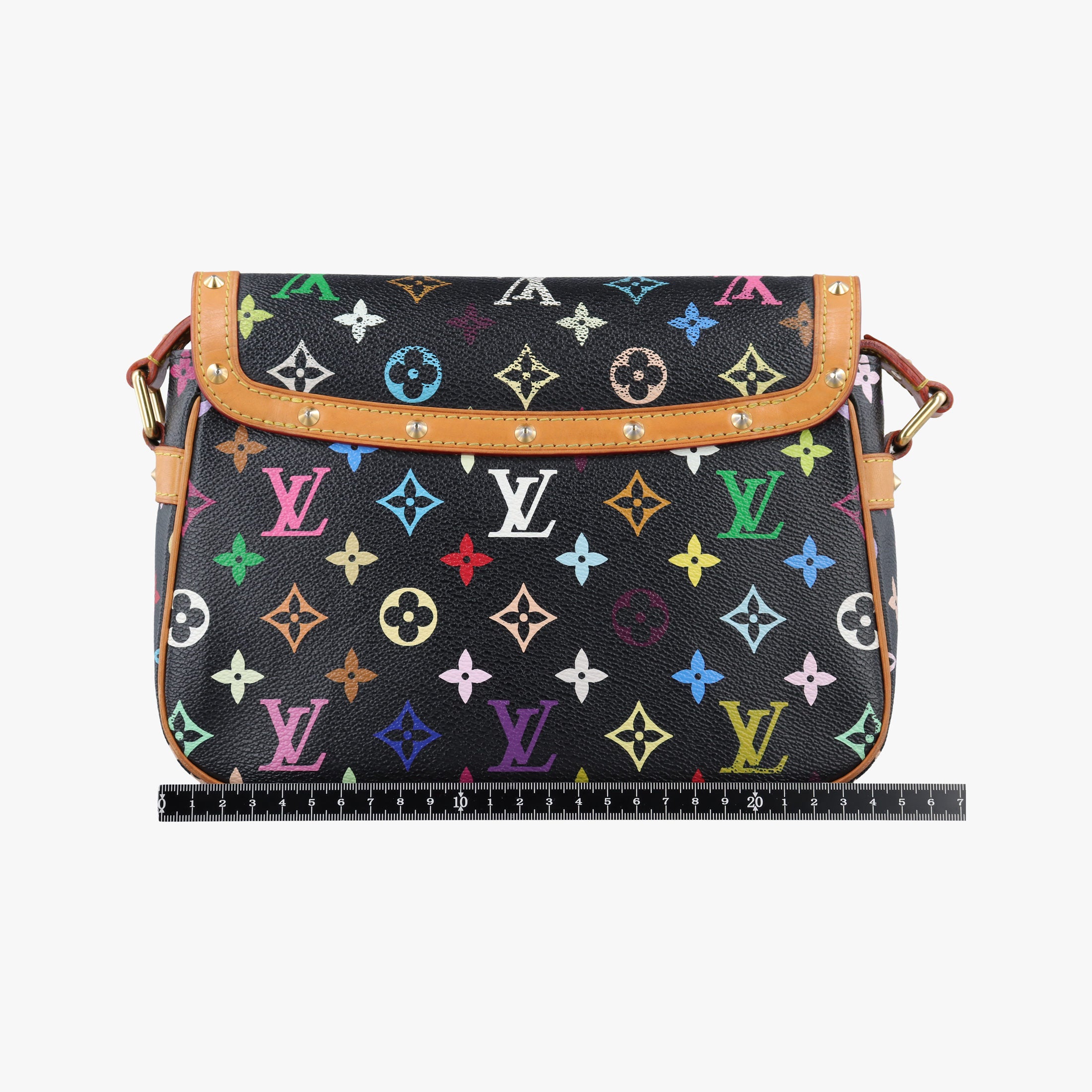 Pre-owned Louis Vuitton Sologne Noir Monogram Multicolor M92639 shoulderbag | stylenewstar