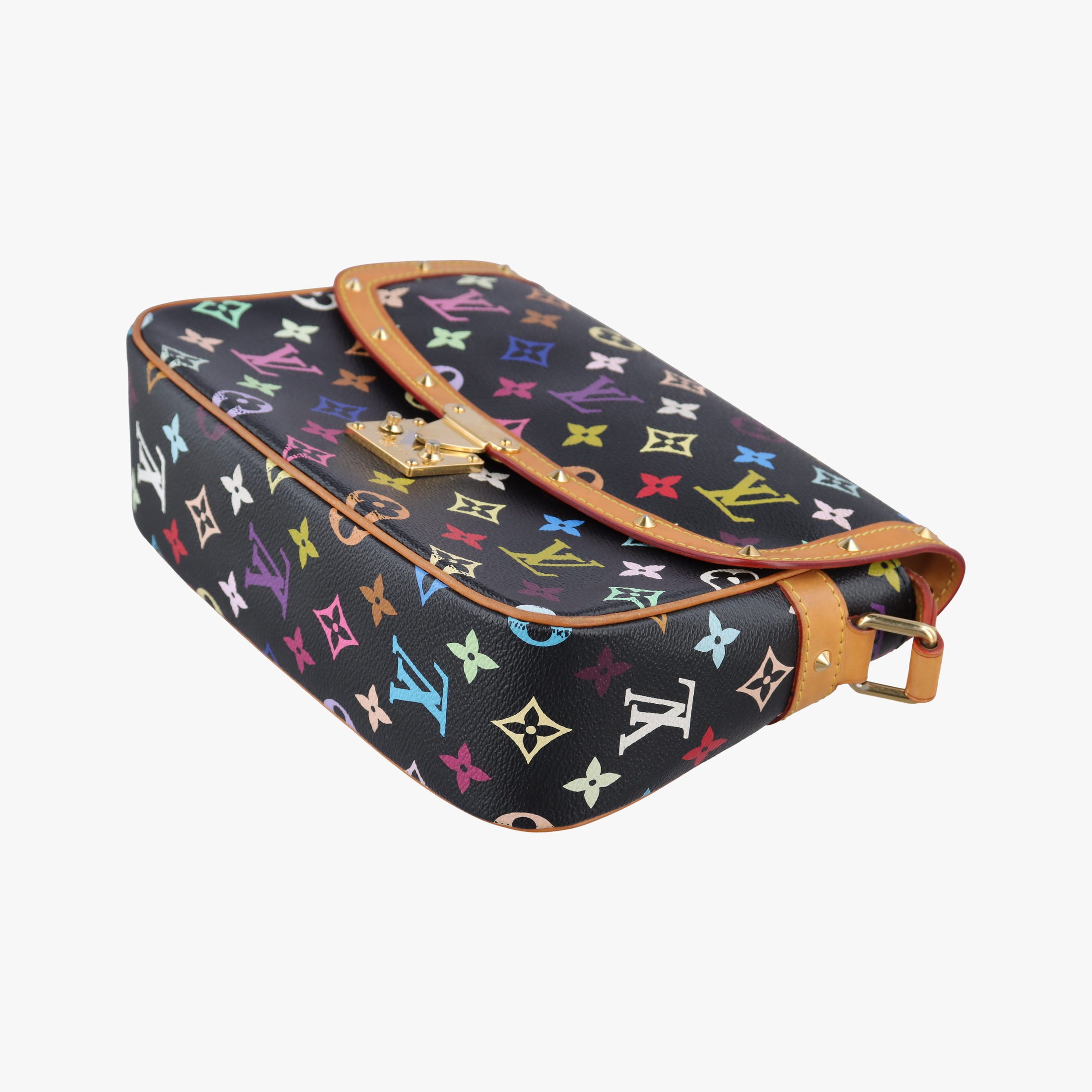 Pre-owned Louis Vuitton Sologne Noir Monogram Multicolor M92639 shoulderbag | stylenewstar