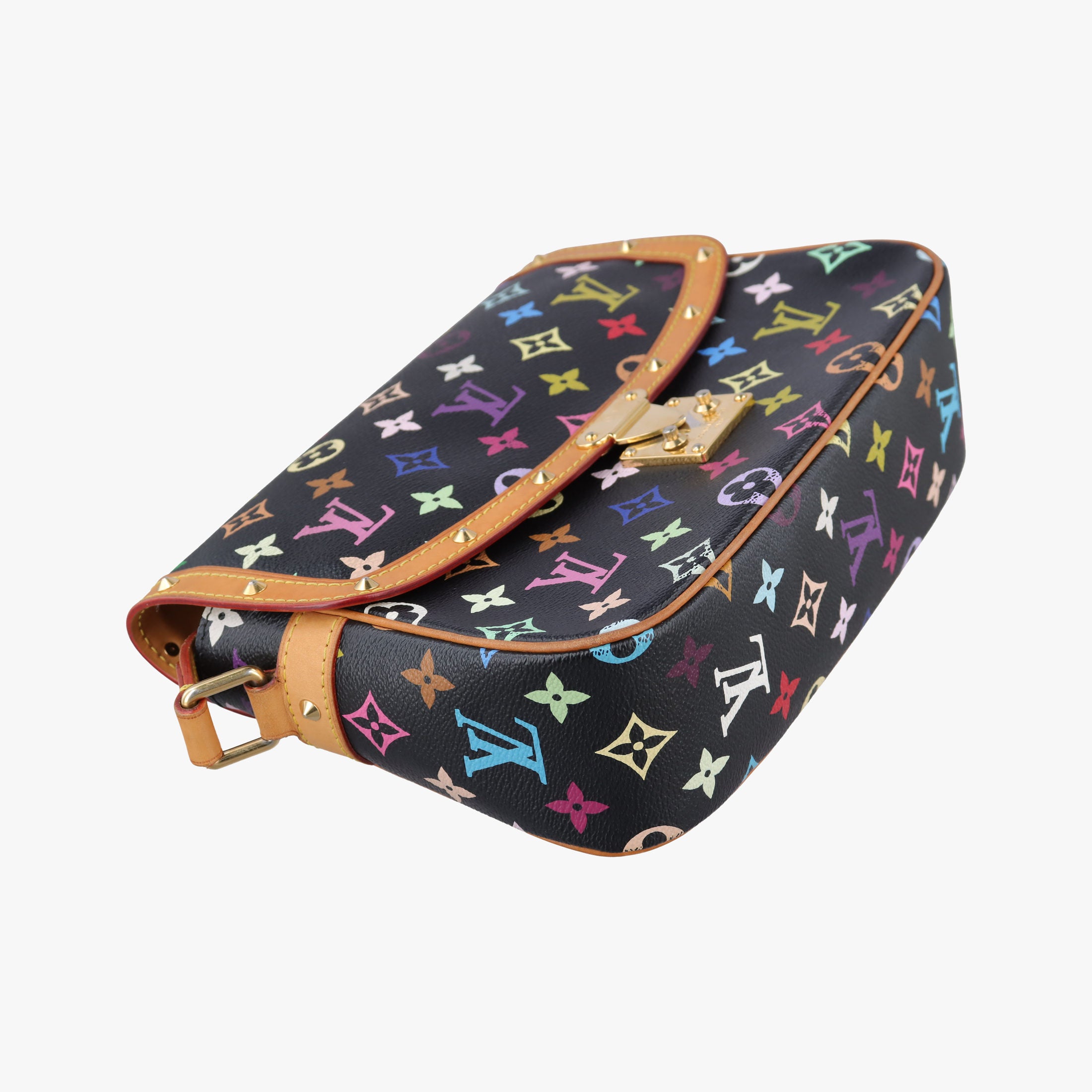 Pre-owned Louis Vuitton Sologne Noir Monogram Multicolor M92639 shoulderbag | stylenewstar