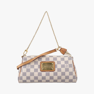 Pre-owned Louis Vuitton EVA AZUR Damier Canvas N55214 shoulderbag | stylenewstar