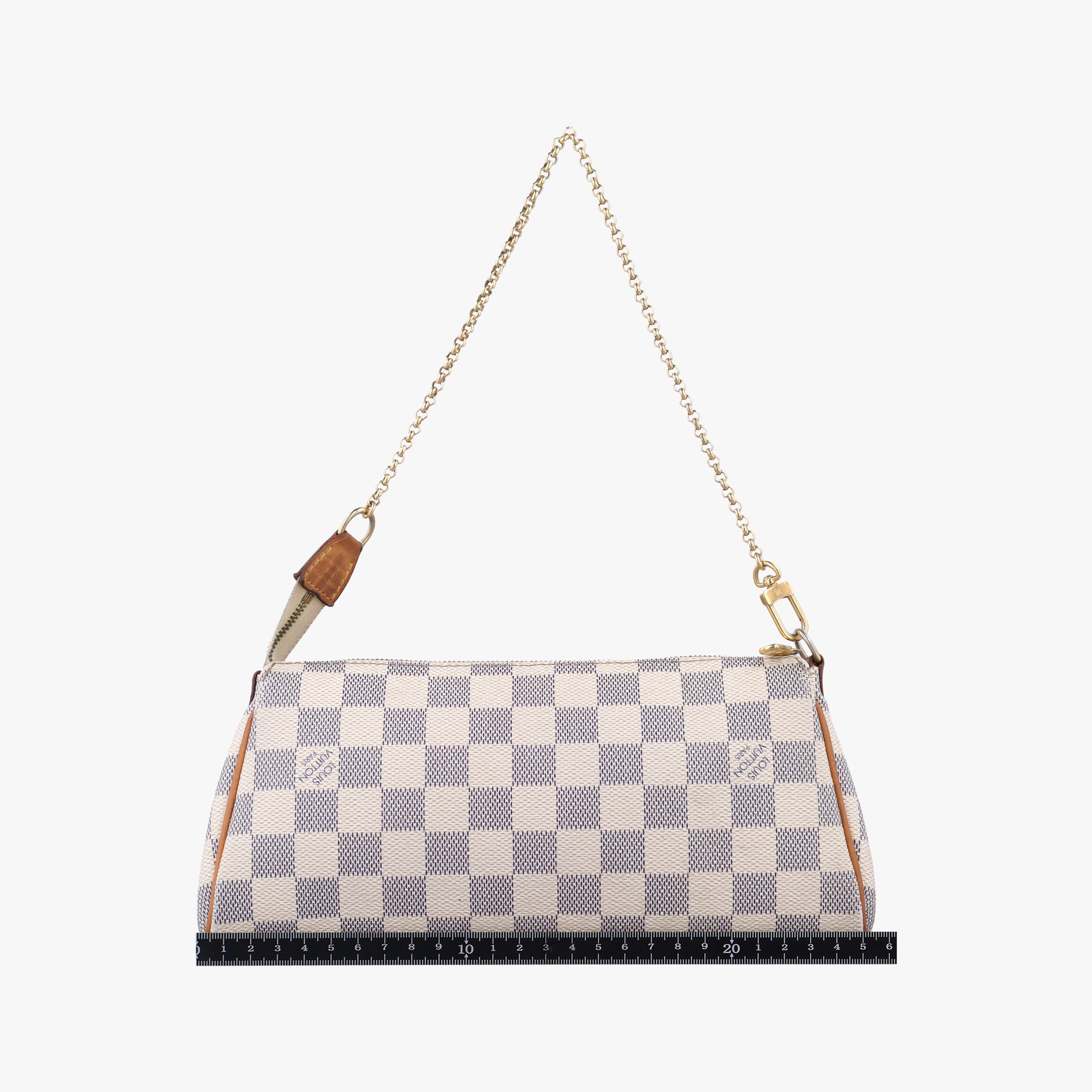 Pre-owned Louis Vuitton EVA AZUR Damier Canvas N55214 shoulderbag | stylenewstar