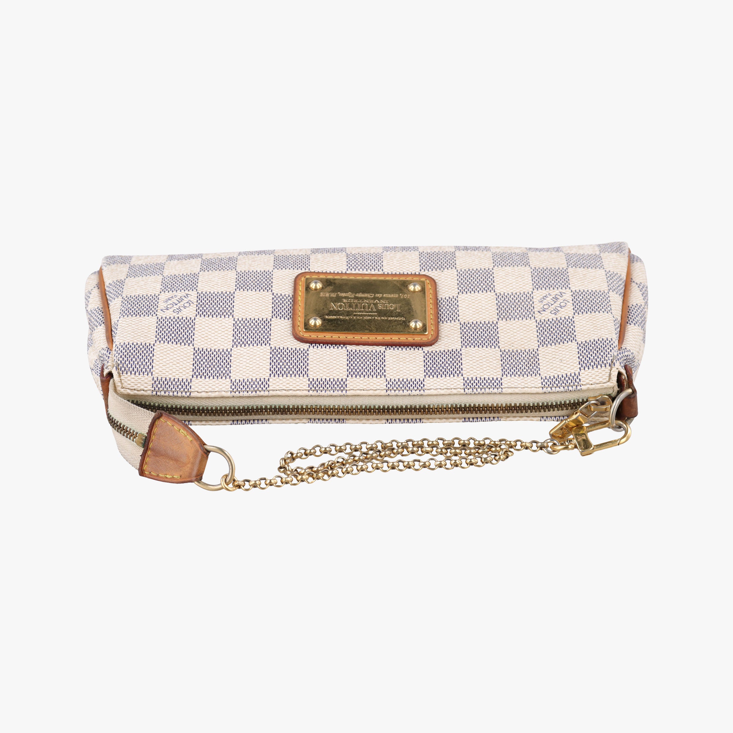 Pre-owned Louis Vuitton EVA AZUR Damier Canvas N55214 shoulderbag | stylenewstar
