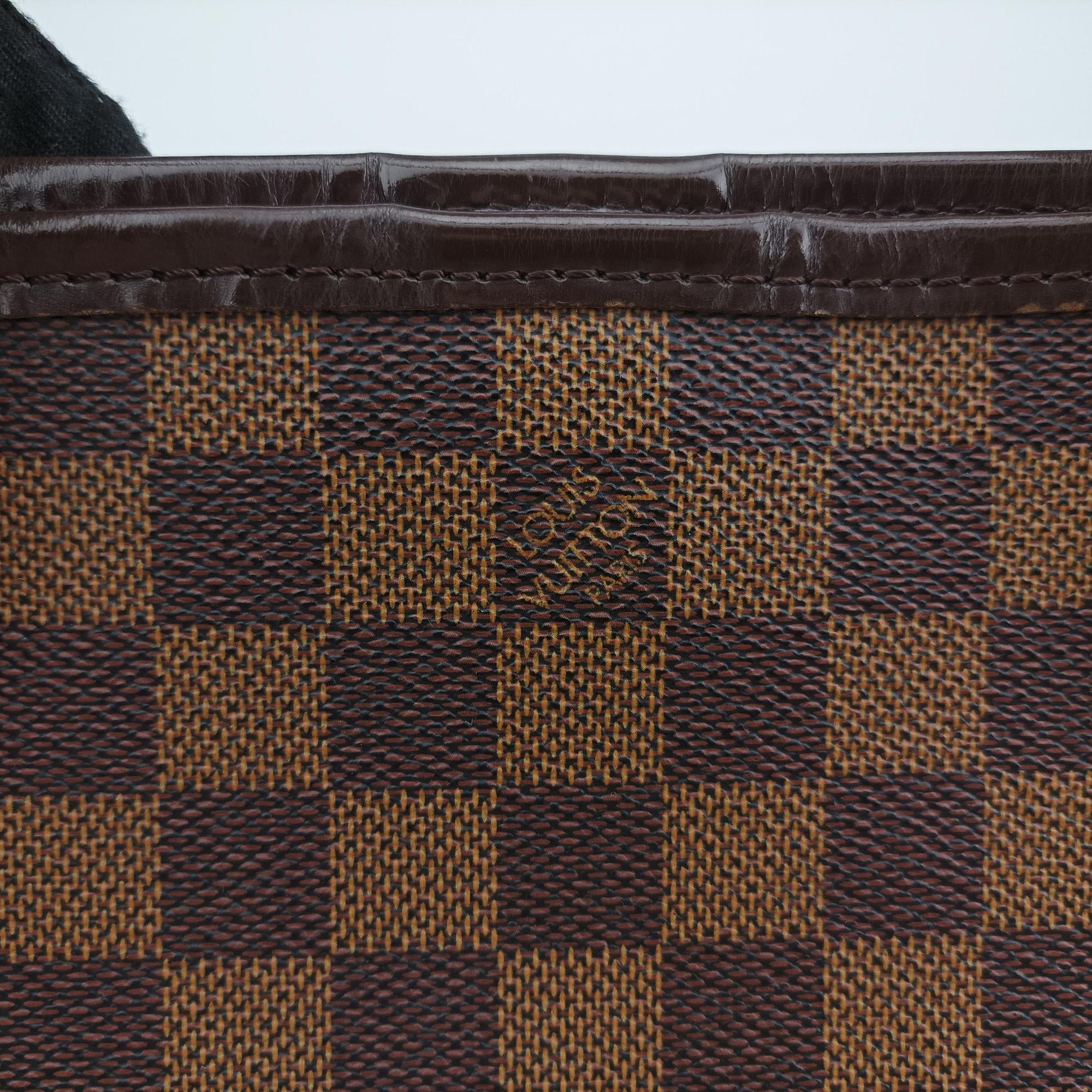 Pre-owned Louis Vuitton NEVERFULL MM EBENE Damier Canvas N51106 shoulderbag | stylenewstar