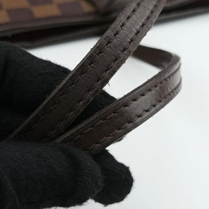 Pre-owned Louis Vuitton NEVERFULL MM EBENE Damier Canvas N51106 shoulderbag | stylenewstar