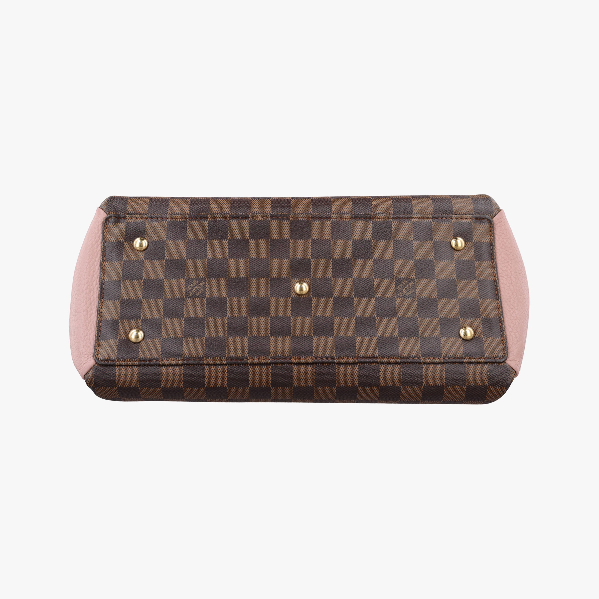 Pre-owned Louis Vuitton Normandy Magnolia×Pink Damier canvas×Taurillon leather N41488 shoulderbag | stylenewstar