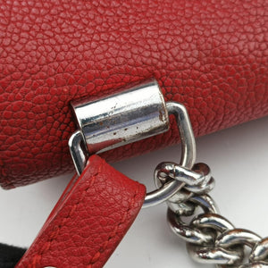 Vintage Louis Vuitton Lock Me II BB Ruby Leather M51202 shoulderbag | stylenewstar