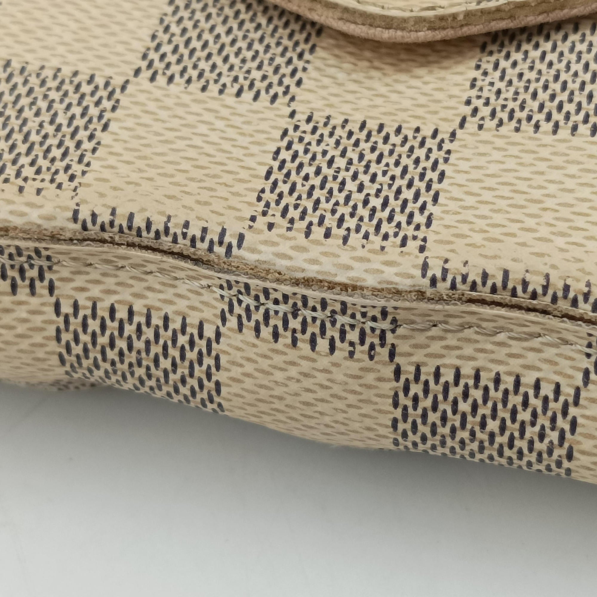 Secondhand Louis Vuitton Pochette FéLICIE Azur Damier Canvas N63106 shoulderbag | stylenewstar