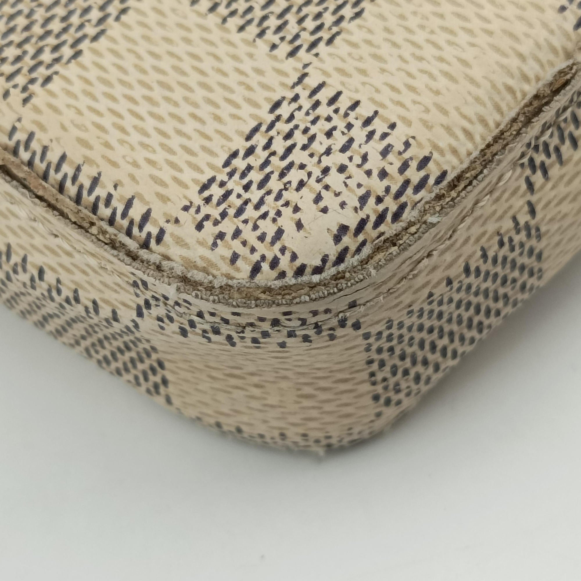 Secondhand Louis Vuitton Pochette FéLICIE Azur Damier Canvas N63106 shoulderbag | stylenewstar