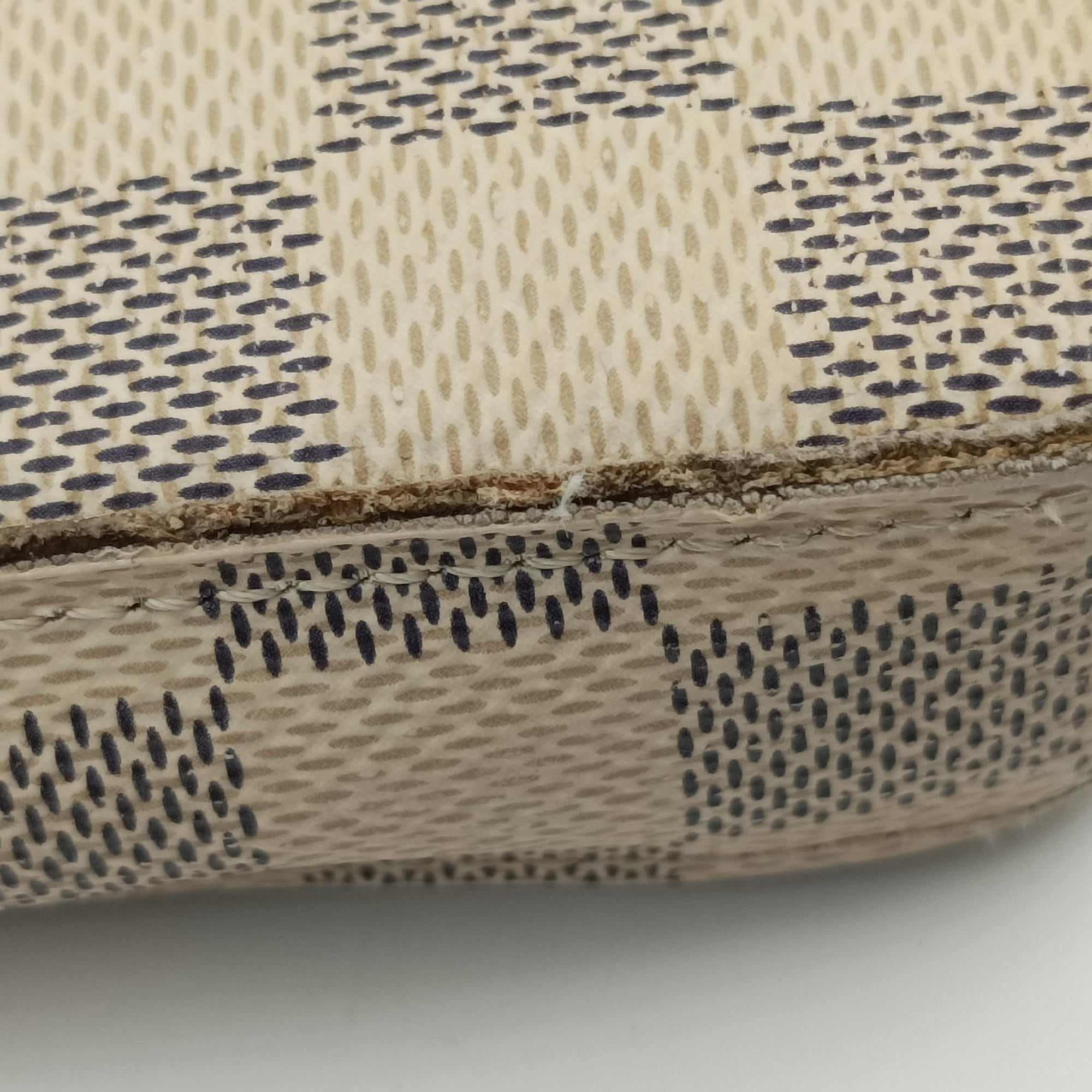 Secondhand Louis Vuitton Pochette FéLICIE Azur Damier Canvas N63106 shoulderbag | stylenewstar