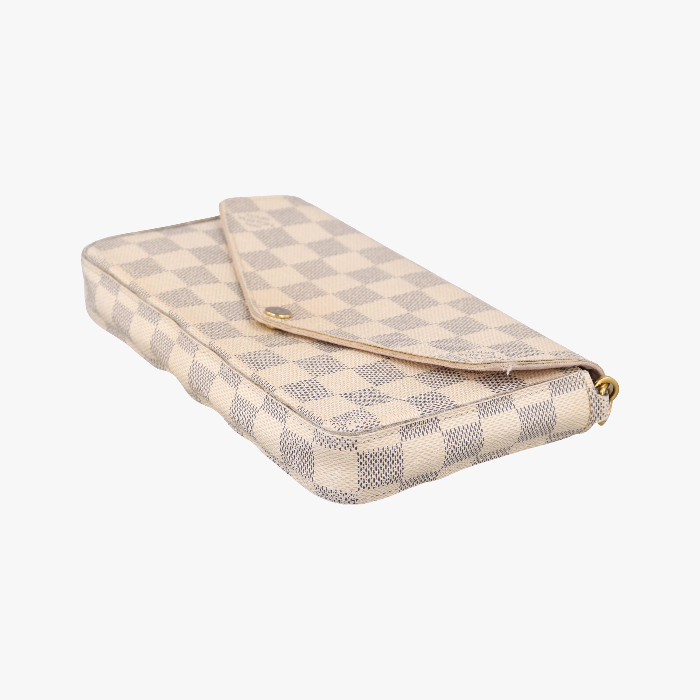 Secondhand Louis Vuitton Pochette FéLICIE Azur Damier Canvas N63106 shoulderbag | stylenewstar