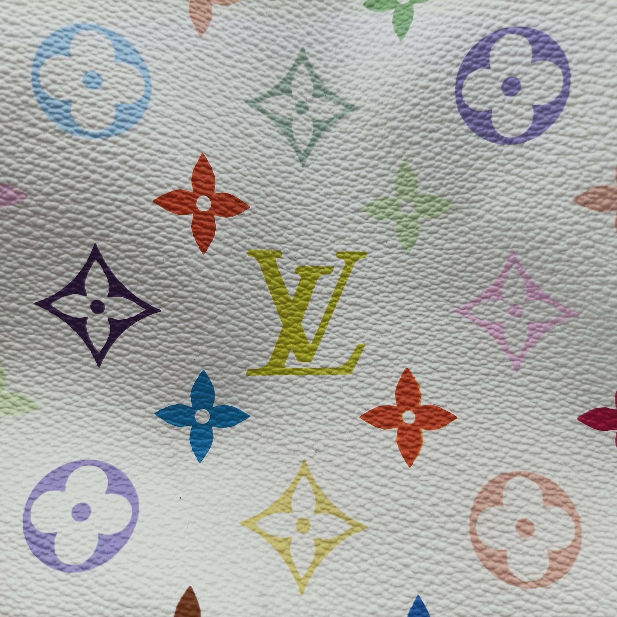 Pre-owned Louis Vuitton Petit NOe white Monogram Multicolor M42229 shoulderbag | stylenewstar