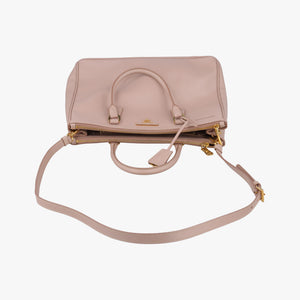 Vintage Prada Galleria Pink SAFFIANO Leather BN1801 shoulderbag | stylenewstar