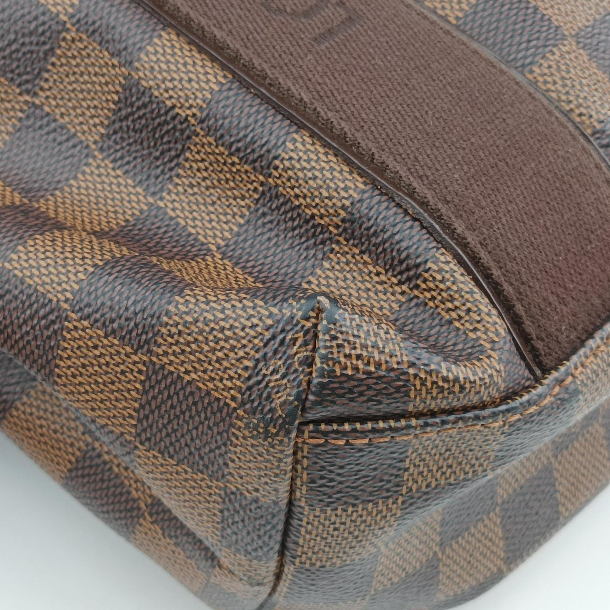 Vintage Louis Vuitton Cabas Bobur EBENE Damier Canvas N52006 handbag | stylenewstar