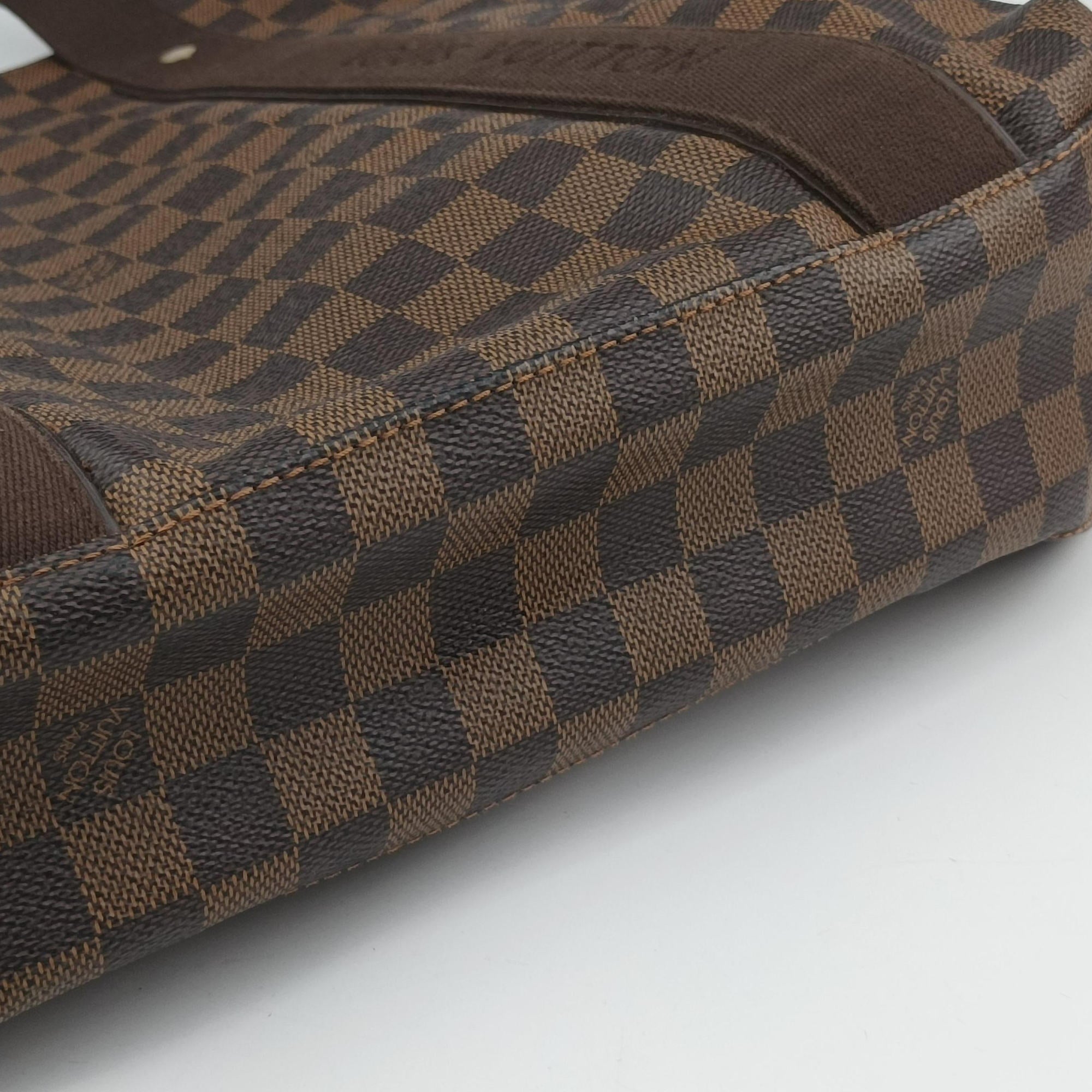 Vintage Louis Vuitton Cabas Bobur EBENE Damier Canvas N52006 handbag | stylenewstar
