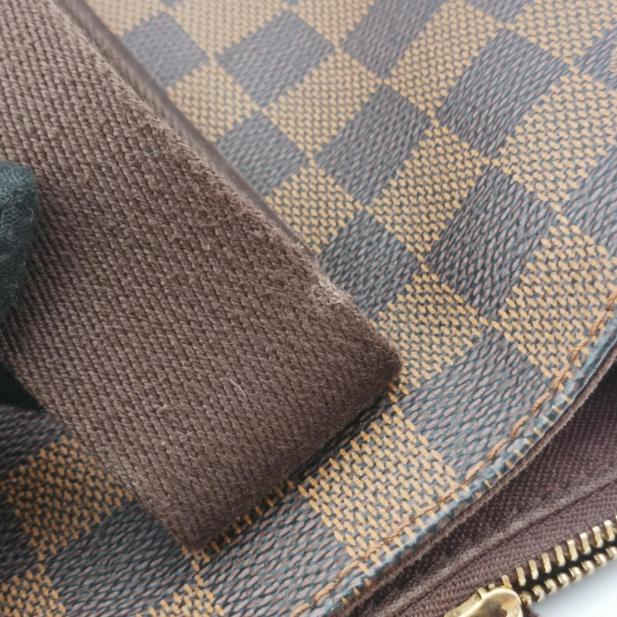 Vintage Louis Vuitton Cabas Bobur EBENE Damier Canvas N52006 handbag | stylenewstar