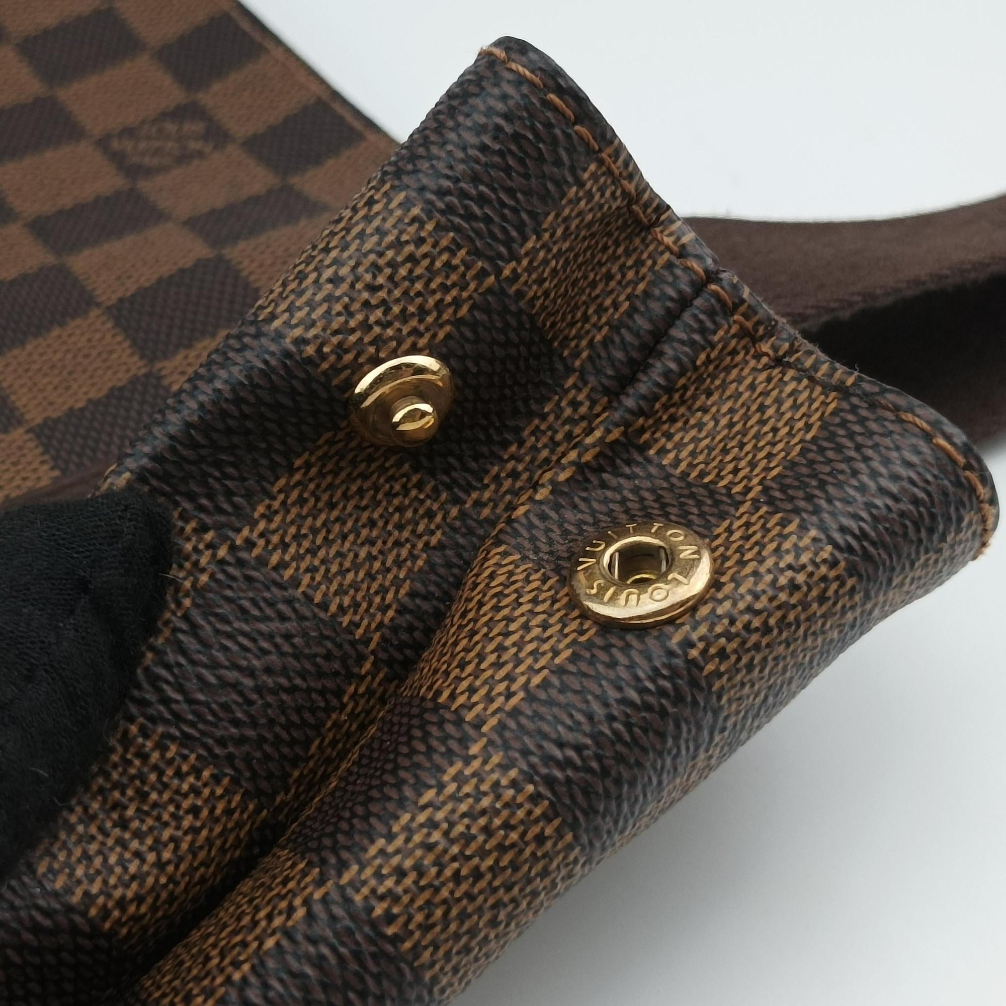 Vintage Louis Vuitton Cabas Bobur EBENE Damier Canvas N52006 handbag | stylenewstar