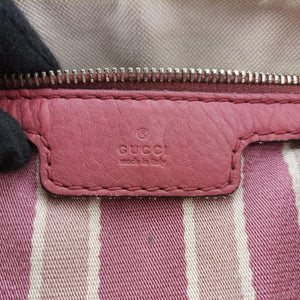 Vintage Gucci Sherry Line Pink Leather 247205 shoulderbag | stylenewstar
