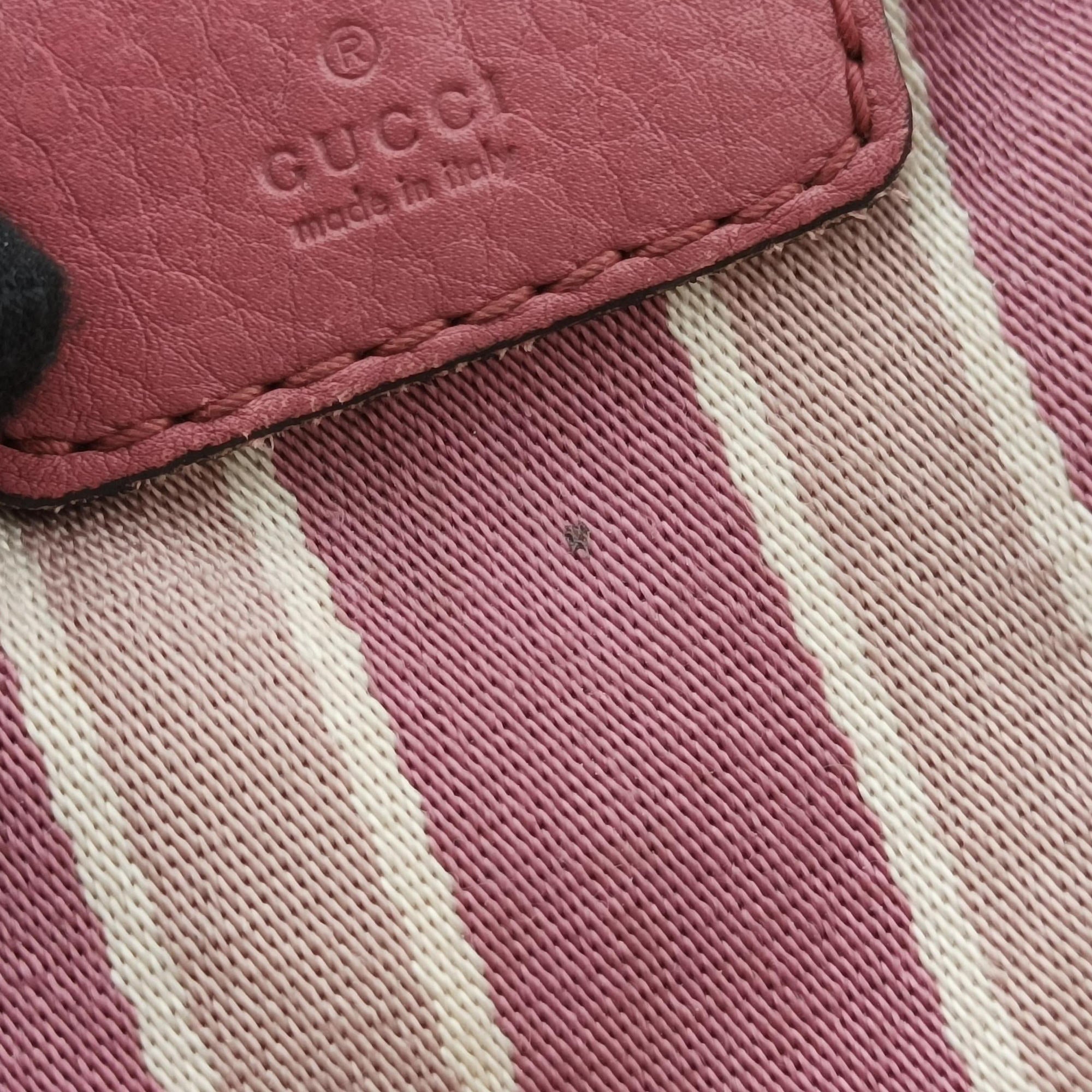Vintage Gucci Sherry Line Pink Leather 247205 shoulderbag | stylenewstar
