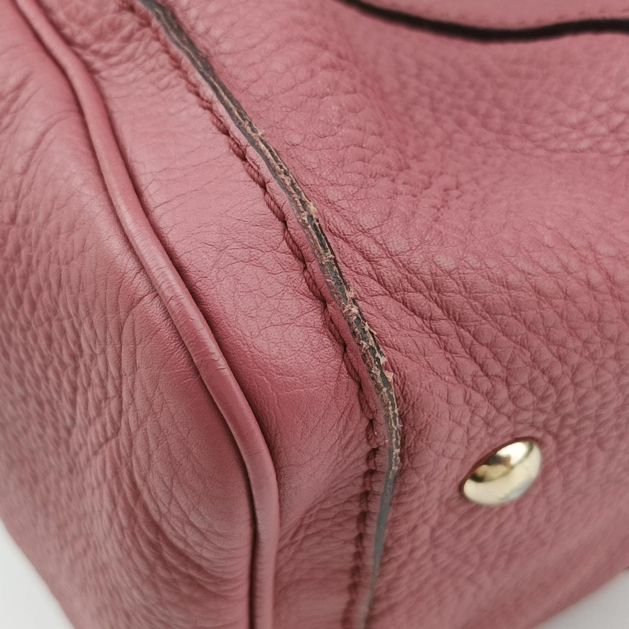 Vintage Gucci Sherry Line Pink Leather 247205 shoulderbag | stylenewstar
