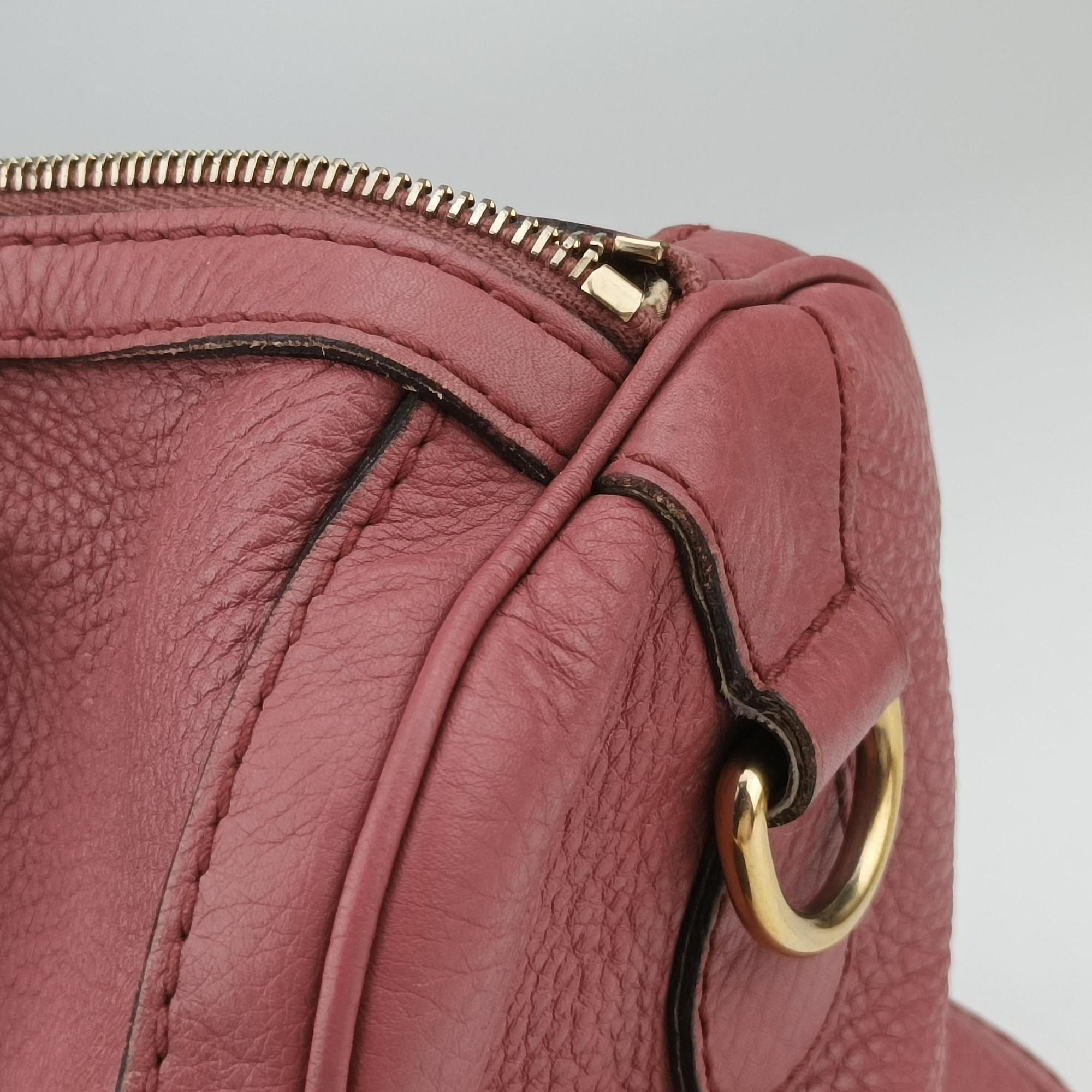 Vintage Gucci Sherry Line Pink Leather 247205 shoulderbag | stylenewstar