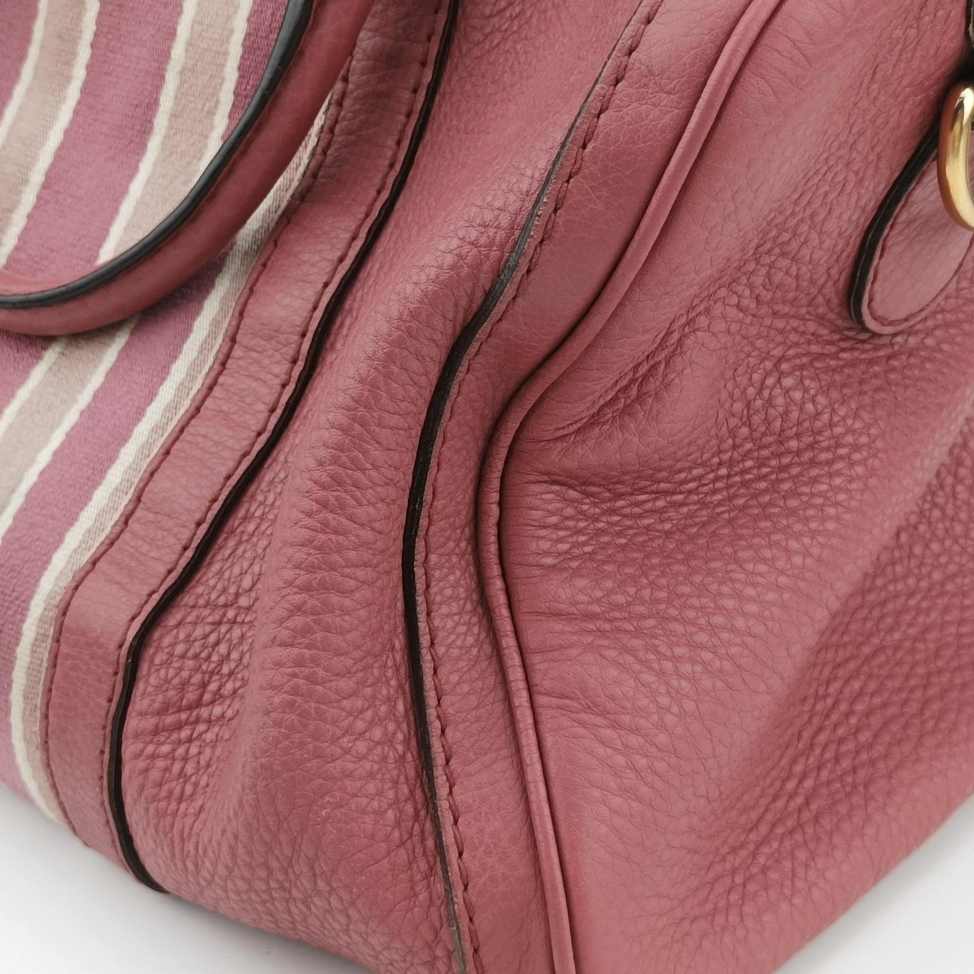 Vintage Gucci Sherry Line Pink Leather 247205 shoulderbag | stylenewstar