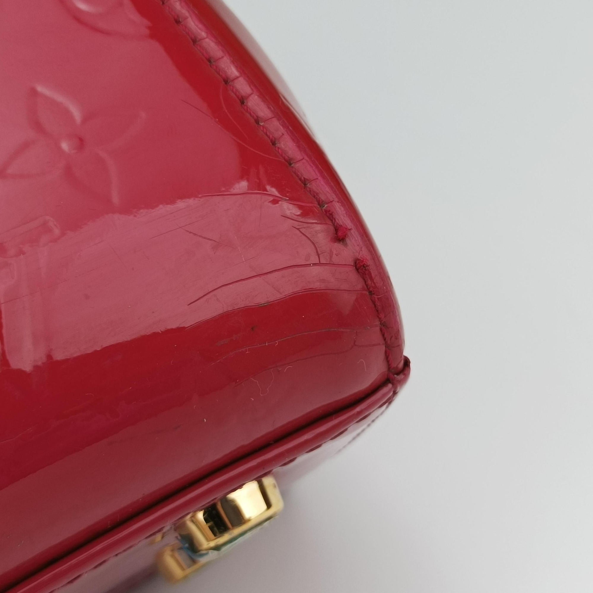 Secondhand Louis Vuitton Brea MM ROSE INDIEN Vernis M91798 shoulderbag | stylenewstar