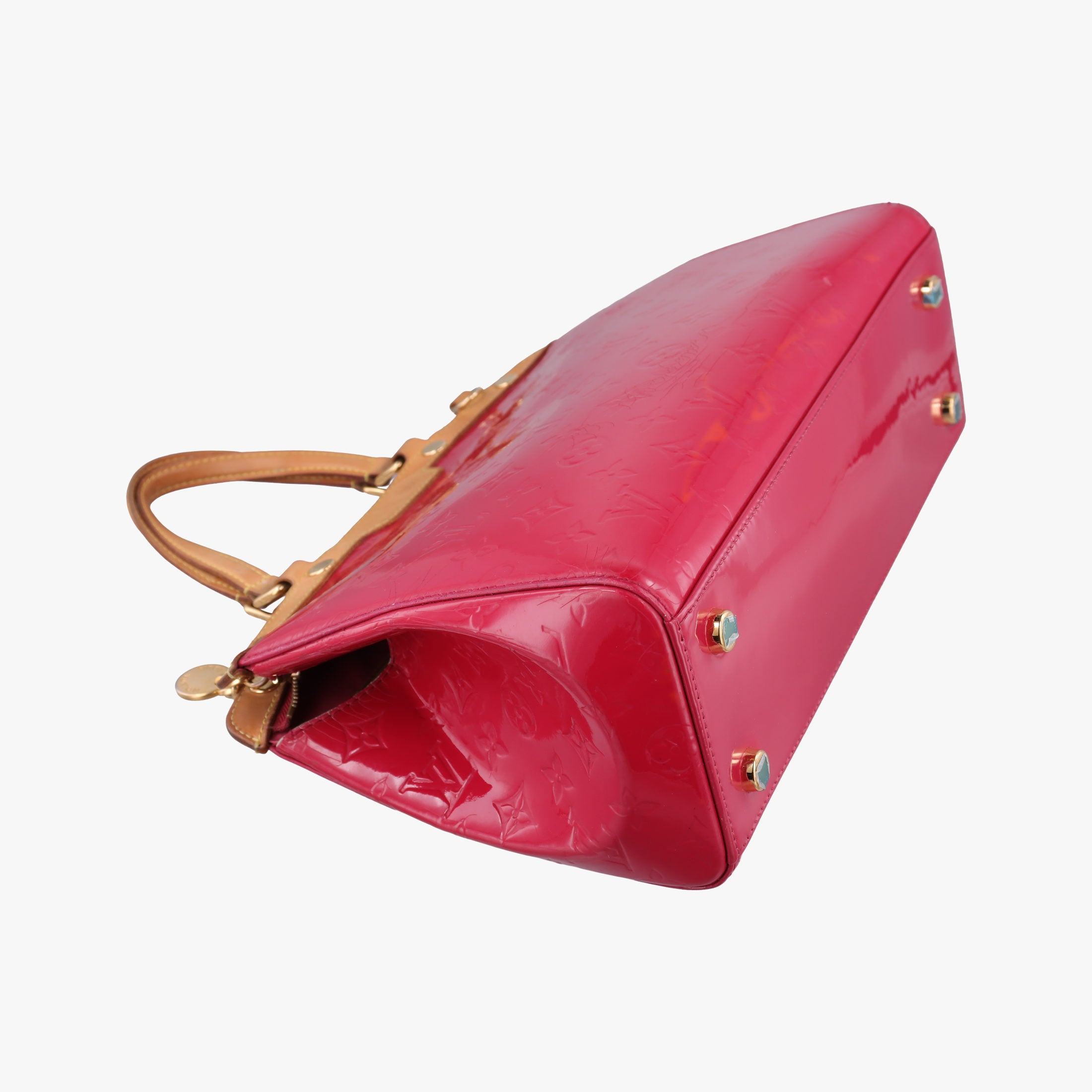 Secondhand Louis Vuitton Brea MM ROSE INDIEN Vernis M91798 shoulderbag | stylenewstar