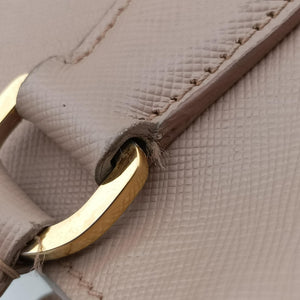 Pre-owned Prada Galleria Pink SAFFIANO Leather BN2274 handbag | stylenewstar