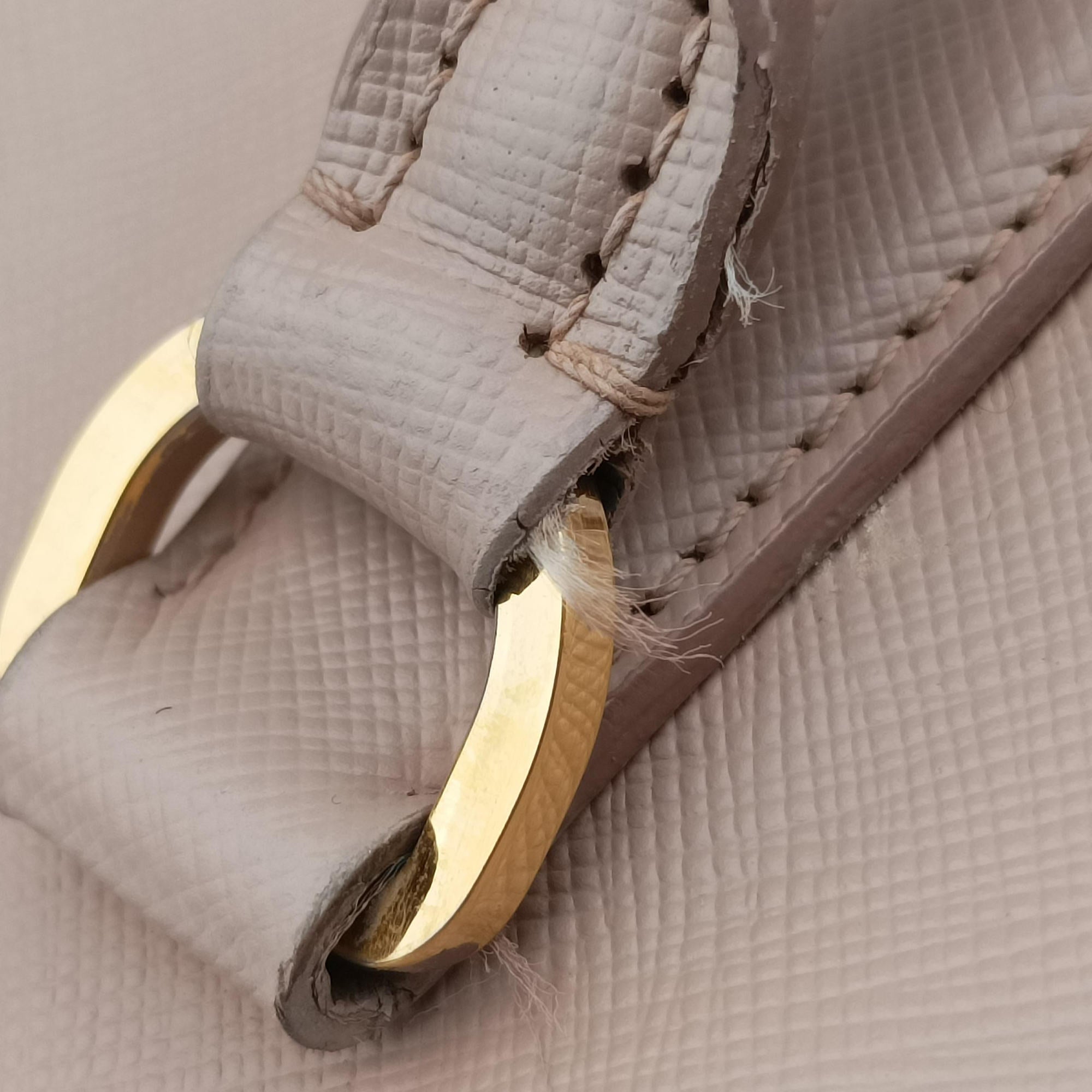 Pre-owned Prada Galleria Pink SAFFIANO Leather BN2274 handbag | stylenewstar