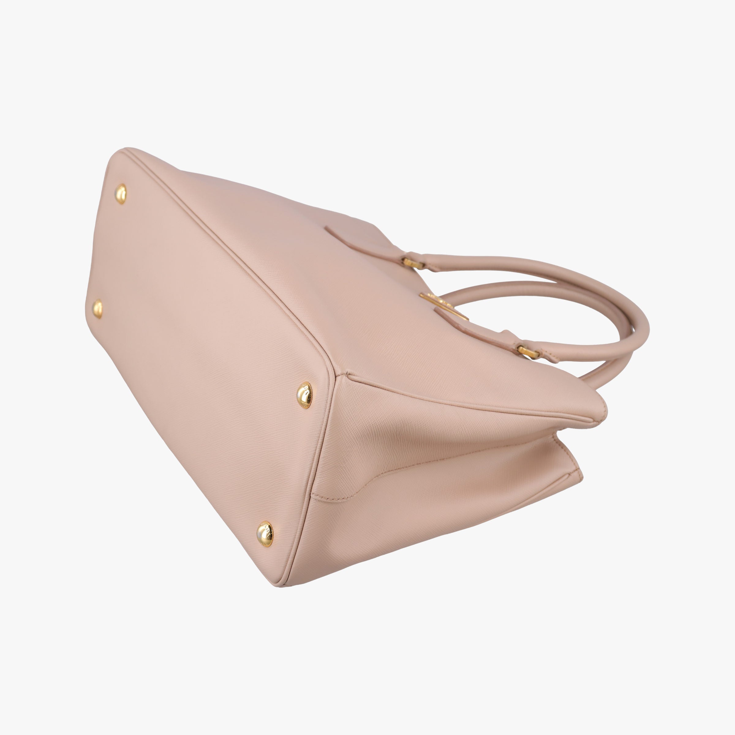 Pre-owned Prada Galleria Pink SAFFIANO Leather BN2274 handbag | stylenewstar