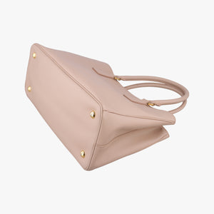 Pre-owned Prada Galleria Pink SAFFIANO Leather BN2274 handbag | stylenewstar