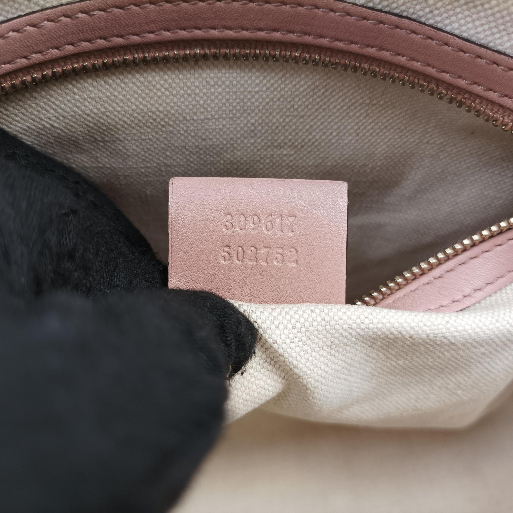 Pre-owned Gucci Microguccissima Beige Patent Leather 309617 shoulderbag | stylenewstar