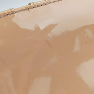Pre-owned Gucci Microguccissima Beige Patent Leather 309617 shoulderbag | stylenewstar