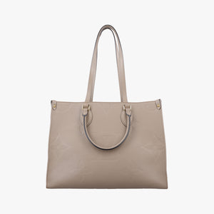 Secondhand Louis Vuitton OntheGo MM Beige Monogram Empreinte M45607 shoulderbag | stylenewstar