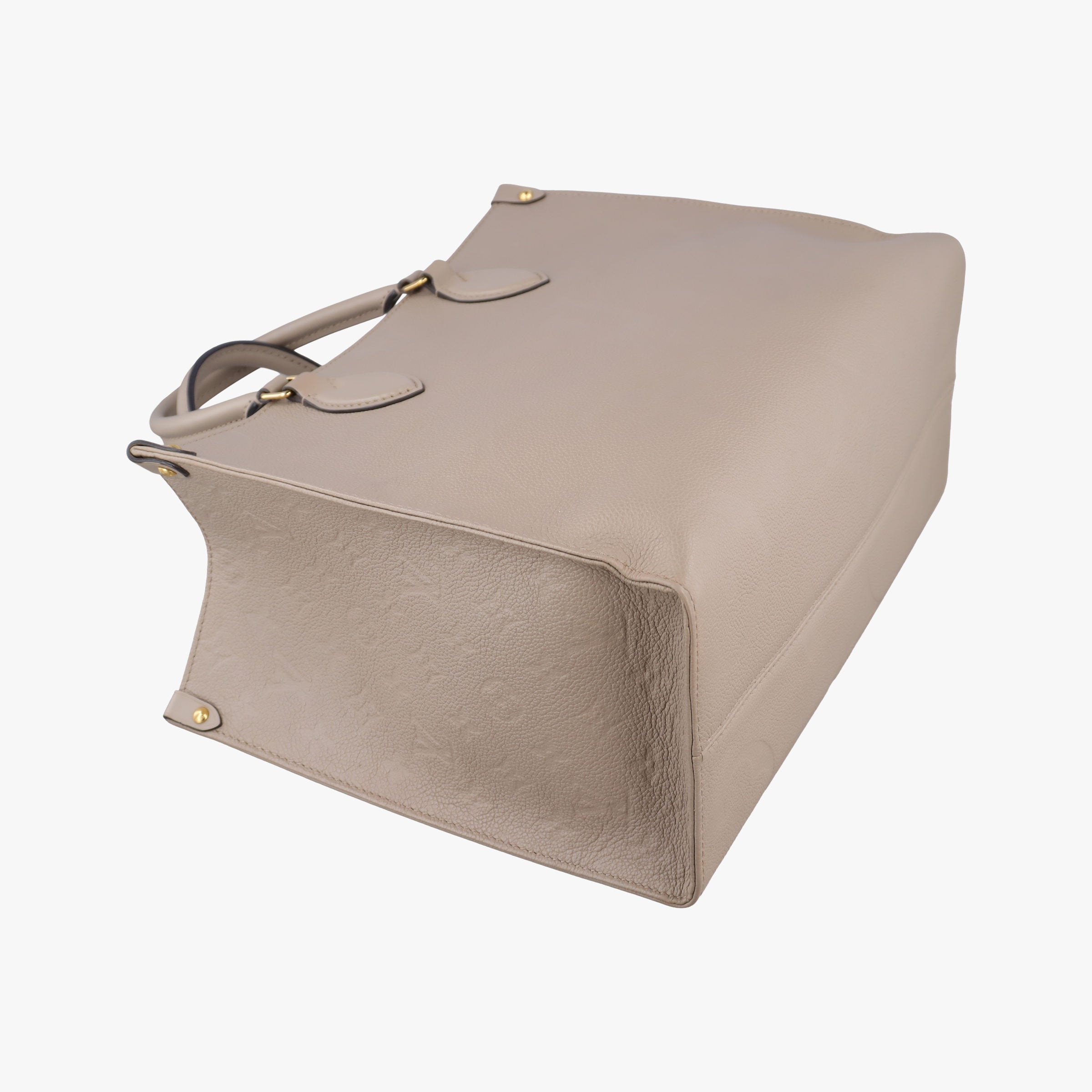 Secondhand Louis Vuitton OntheGo MM Beige Monogram Empreinte M45607 shoulderbag | stylenewstar